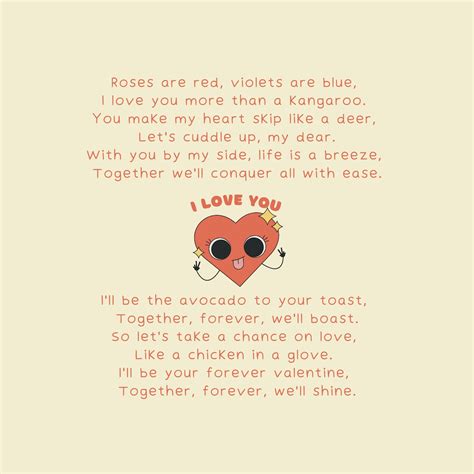 Silly Funny Cheesy Love Poem Valentine S Day Poem For Wife For