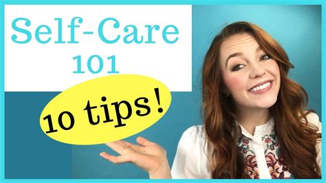 Self Care 101 10 Simple Self Care Tips For Women Youtube