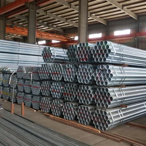 Astm A Gr B Inch Sizes Gi Steel Round Galvanized Iron Pipe For