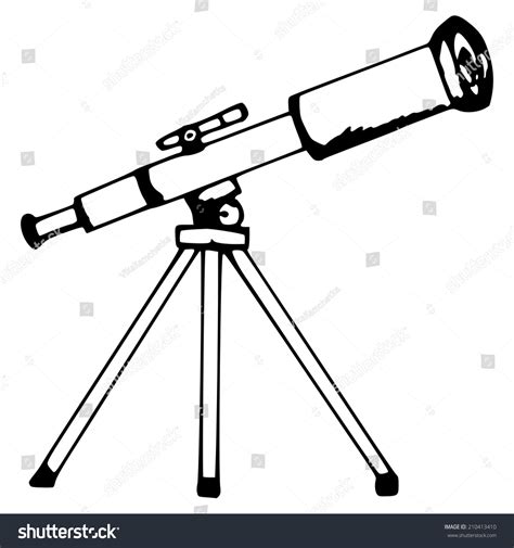 How To Draw A Telescope