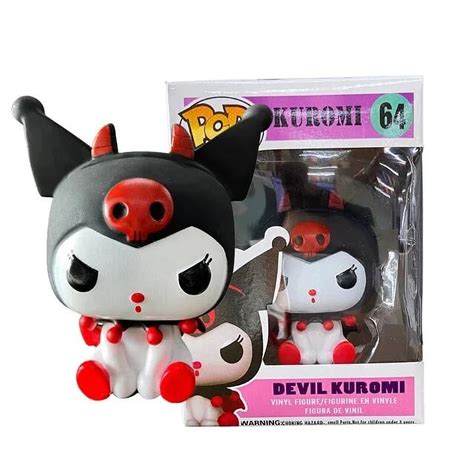 Funko Pop Animation Sanrio Devil Kuromi Hot Topic Expo 2024 Exclusive Red1 Collectible