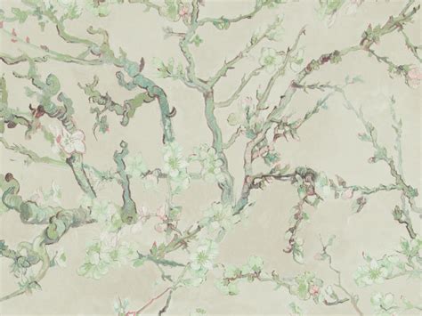 Van Gogh Wallpaper By Bn Walls In Green Tm Interiors