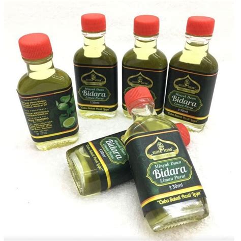 Original SHIFA HERBS Minya Daun BIDARA Limau Purut 30ml Shopee Malaysia