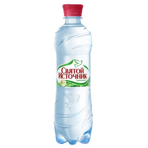 Вода Святой источник газированная, 0,5 л | вода газированная