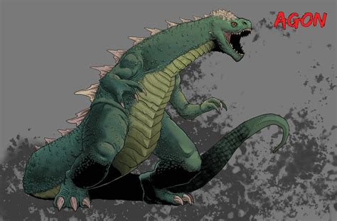 Agon Redesign By Erroseart On Deviantart In 2022 Kaiju Godzilla