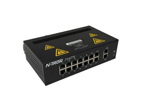 New Red Lion N Tron 716tx Industrial Ethernet Switch Sb Industrial