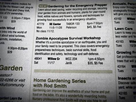 Survive The Zombie Apocalypse At Portland Community College