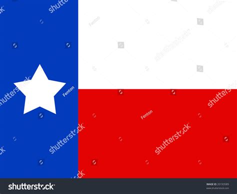 Texan Flag Stock Photo 20193589 : Shutterstock