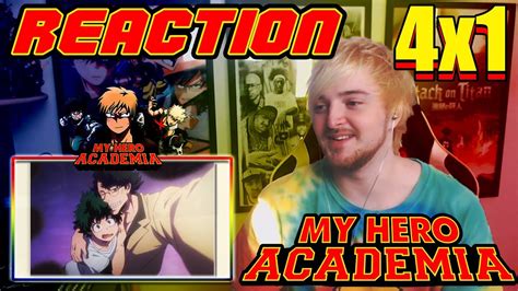 My Hero Academia Season 4 Episode 1 REACTION The Scoop On U A