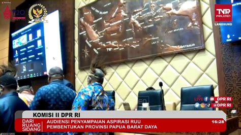 Live Streaming Rdpu Komisi Ii Dpr Ri Youtube