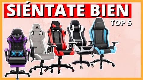 las MEJORES SILLAS 𝗚𝗔𝗠𝗜𝗡𝗚 Qué silla GAMING comprar TOP 5 calidad