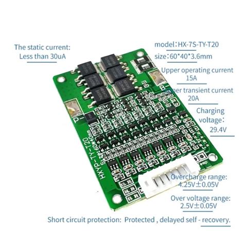 Titre Carte De Protection De Batterie Lithium Test Et Avis