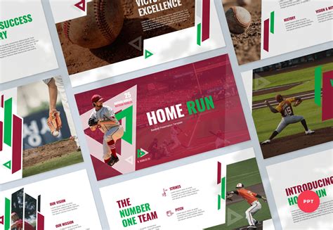 Baseball PowerPoint Presentation Template - Graphue