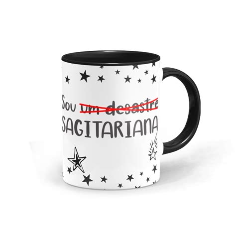 Caneca Flork Sou Sagitariana Canecas Horas