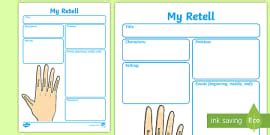 Story Map Template Teacher Made Twinkl