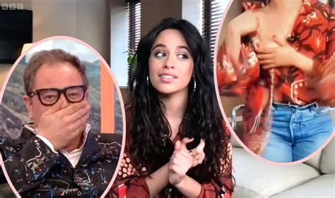 Omg Camila Cabello Accidentally Flashed Her Boob On Live Tv Perez Hilton