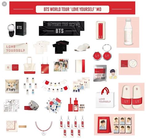 Bts World Tour “love Yourself” Official Concert Merch List Seoul Concert Exclusive Goods