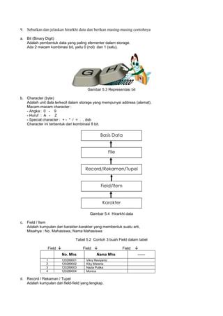 Jelaskan Perbedaan Antara Data PDF