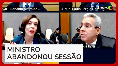 Ministro Do Stj Critica Ministra E Abandona Sess O Durante Leitura De