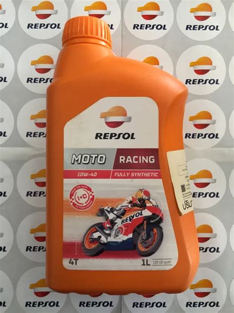 Repsol Moto Racing 4T 10W40 Fully Synthetic น้ำมันหล่อลื่นสังเคราะห์ ...