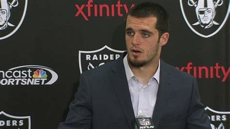 Press Conference Derek Carr Postgame