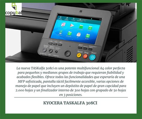 Kyocera Taskalfa Ci Impresoras Y Multifuncionales Copybal