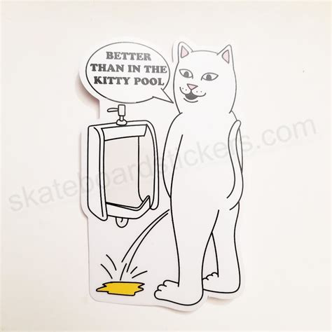 Rip N Dip Ripndip Skateboard Sticker Skateboard Stickers Rip N Dip Stickers