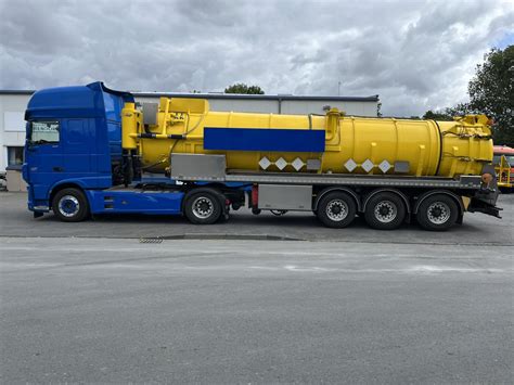 Daf Xf Ft Schrader Saugsattel L Kommunalfahrzeug