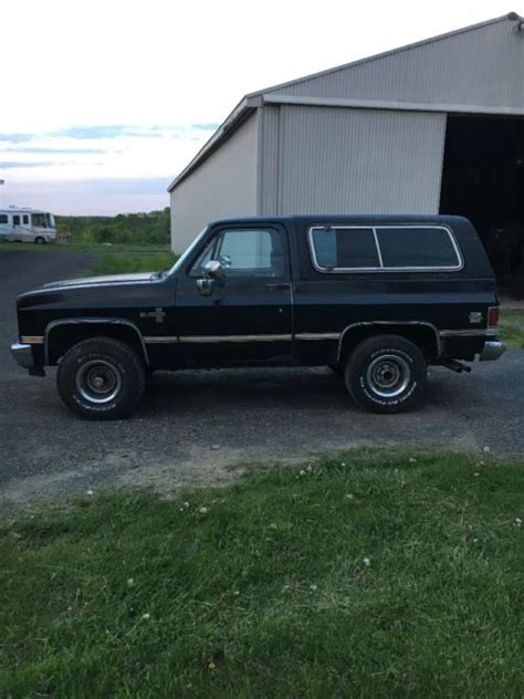 1984 K5 Blazer Silverado Classic Chevrolet Blazer 1984 For Sale