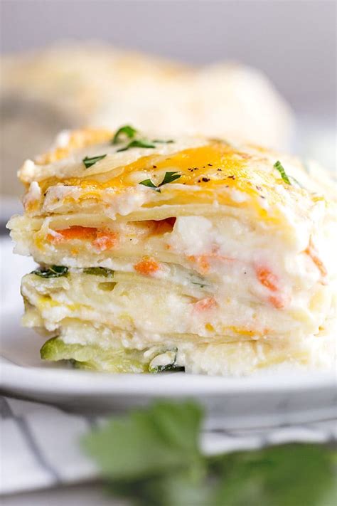 Easy Vegetable Lasagna with Alfredo Sauce | Mighty MrsMighty Mrs