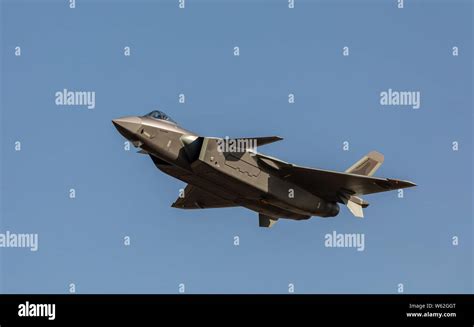 A J 20 Stealth Fighter Jet Of The Chinese Pla Peoples Liberation Army