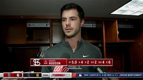 Dakota Hudson Felt Good In Start Against Rockies Youtube