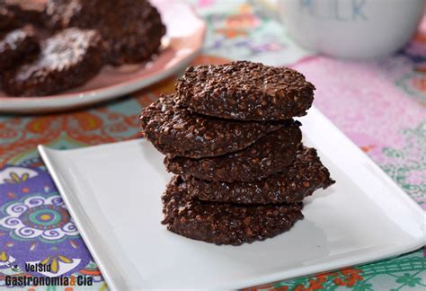 Galletas De Avena Quinoa Chocolate Y Cacahuete Están Deliciosas Son