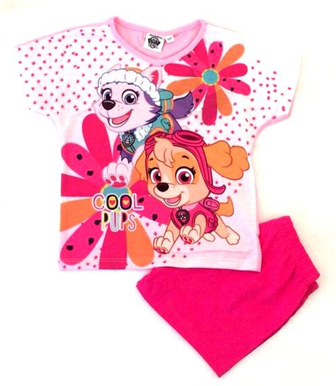 Girls Short Pyjamas Blossom And Moon
