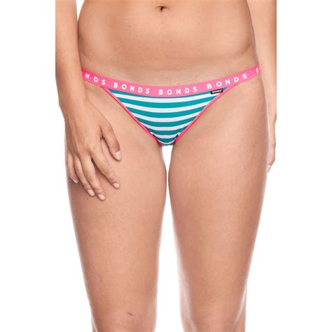Bonds Women S Hipster String Bikini Brief 2 Pack Multi BIG W