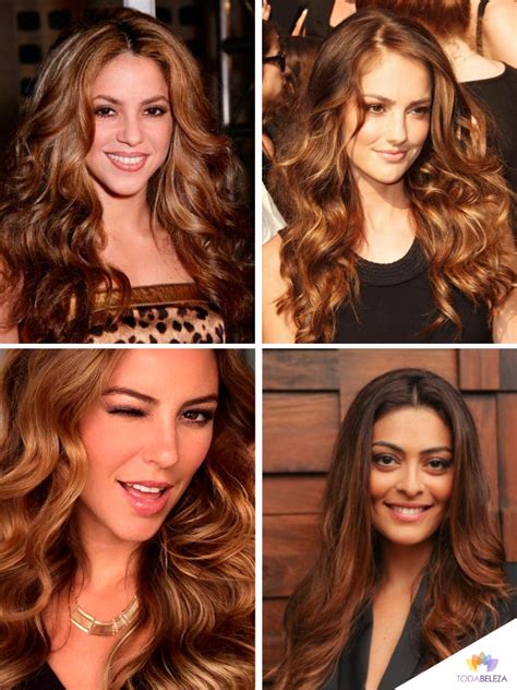 Cabelo Marrom Dourado Como Fazer Dicas E Galeria De Fotos