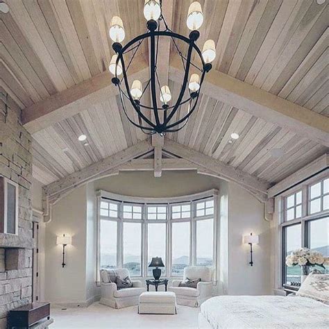 Vaulted Ceiling Master Bedroom Ideas | Shelly Lighting