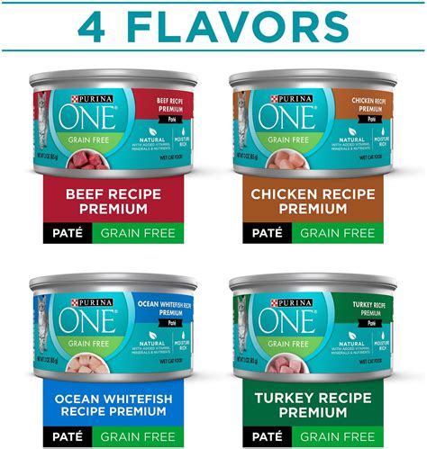 Purina One Grain Free Variety Pack Canned Cat Food Oz Case Of