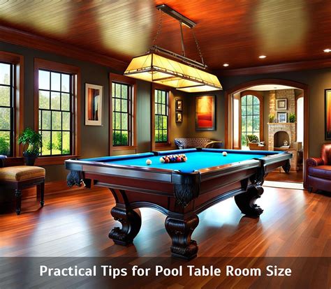 Practical Tips for Pool Table Room Size - Vassar Chamber