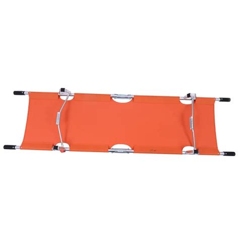 Emergency Rescue Double Folding Aluminum Alloy Foldaway Stretcher