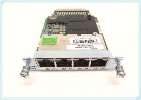 Cisco EHWIC 4ESG Enhanced High Speed Wan Interface Card Cisco EHWIC 4ESG