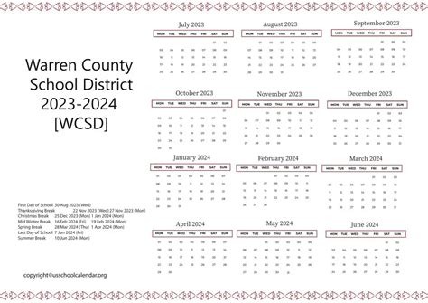 Wcsd Calendar 24 25 Pdf - Berry Celinda