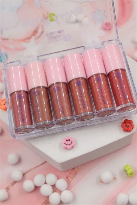 Caja Labiales Mini Liquid X 6 Tonos Trendy Valmar