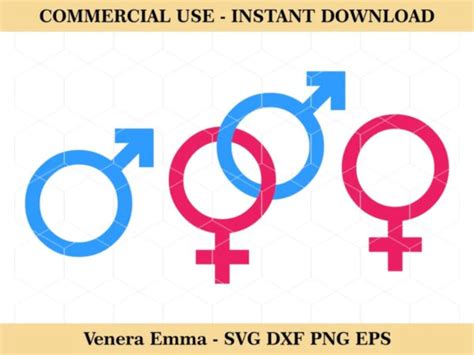 Gender Symbols Svg And Vector Files Vectorency