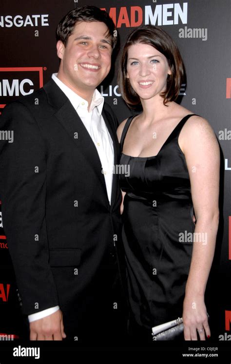 Rich Sommer And Guest Second Season Mad Men 2008 Premiere Held At The