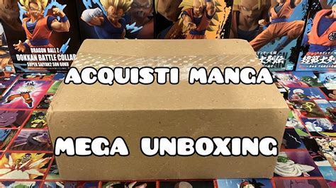 Acquisti Manga Mega Unboxing Youtube