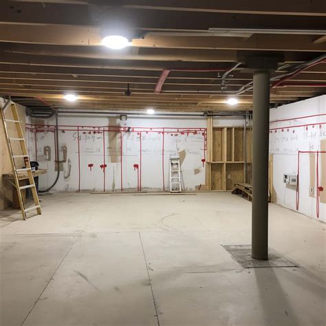 Transforming An Unfinished Basement Into A Functional Living Space Detile