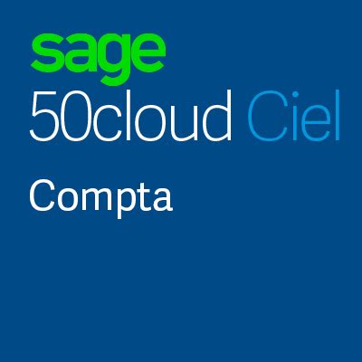 Sage 50cloud Ciel Compta Logiciel de Comptabilité et Gestion Comptable