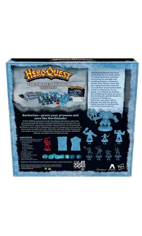 Heroquest The Frozen Horror Expansion Waterstones