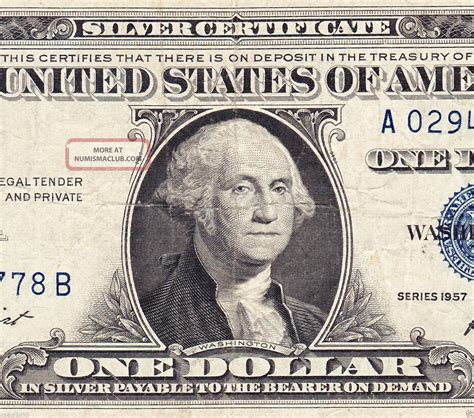 Silver Certificate Blue Seal Serial Numbers Serial A B